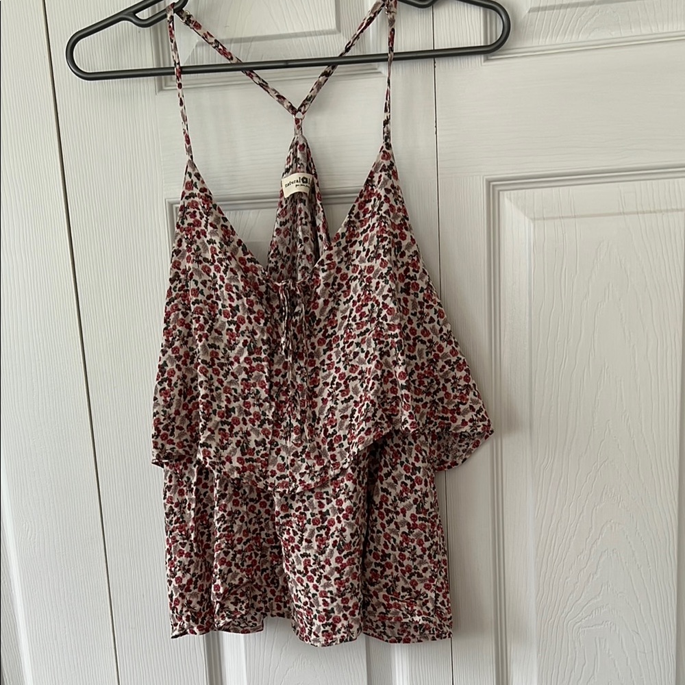 NATURAL LIFE Floral Tiered Camisole